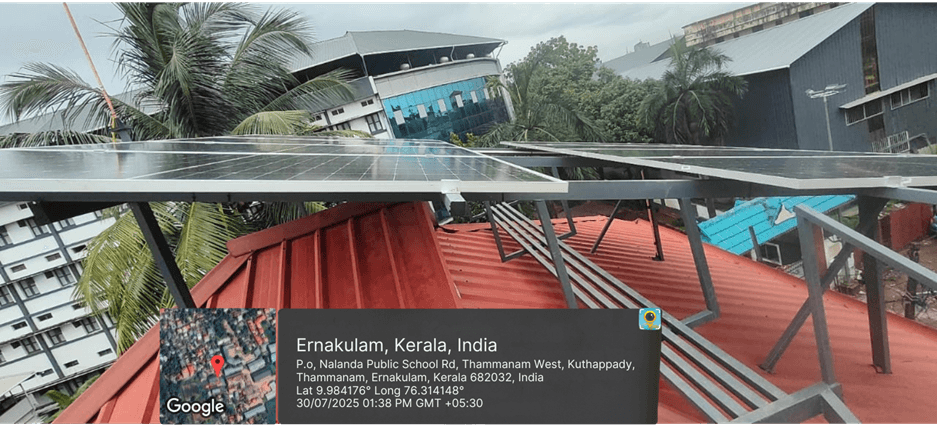 Solar project in Ernakulam - 100 kW Industrial