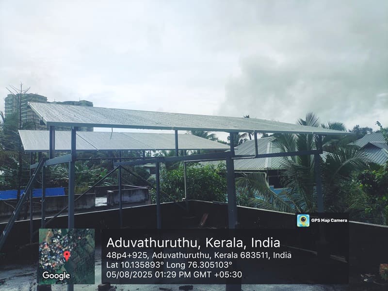 Solar project in Ernakulam - 3 kW Residential